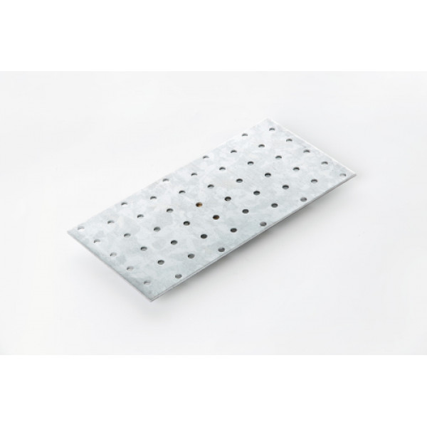 Пластина перфорована 100х140х2.0мм оц. (пачка, кратно 5шт) APRO. Ціна за 1шт. Кратно пачці