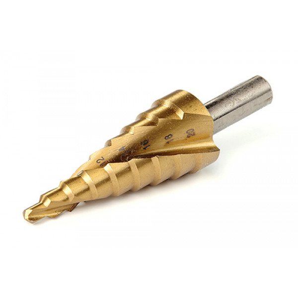 Свердло ступеневе спіральне ?4-20мм (сталь 6542) APRO