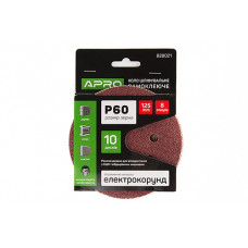 Коло шліфувальне 8 отворів (на липучці) 125мм Р60 APRO