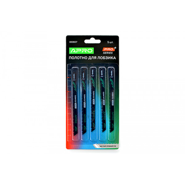 Полотно для лобзика (дерево) 116/90мм 3 мм 8TPI чистий прямий різ T301CD APRO