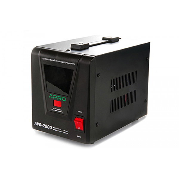 Стабілізатор напруги релейний AVR-2000, 1600Вт APRO