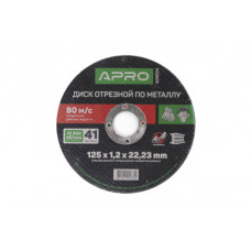 Диск відрізний до металу 150х1,6х22,22мм (10шт в пач) APRO