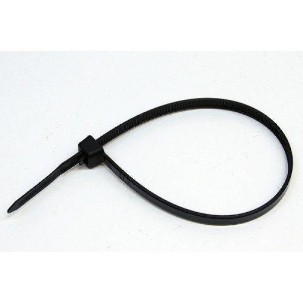 Кабельна стяжка багаторазова 5*200мм чорна (пач 100шт) APRO