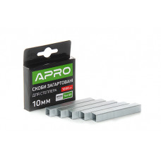 Скоби загартовані 10х11.3х0.7мм 1000шт APRO