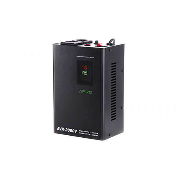 Стабілізатор напруги релейний AVR-2000V (підвісний) APRO