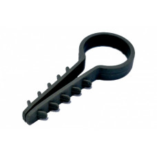 Дюбель-ялинка ?20 для круглихдротів чорний (пач 50шт) APRO