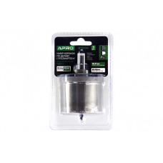 Набір коронок по дереву і гіпсокартону 9 предметів, глибина 43мм (26/32/36/45/50/56/63) APRO