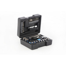 Набір насадок (інструментів) торцевих з тріскачкою CrV 1/4 (72Т) (31шт) APRO