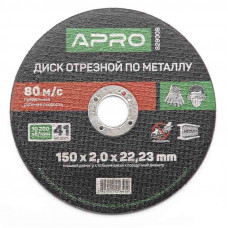 Диск відрізний до металу 150х2,0х22,22мм (10шт в пач) APRO