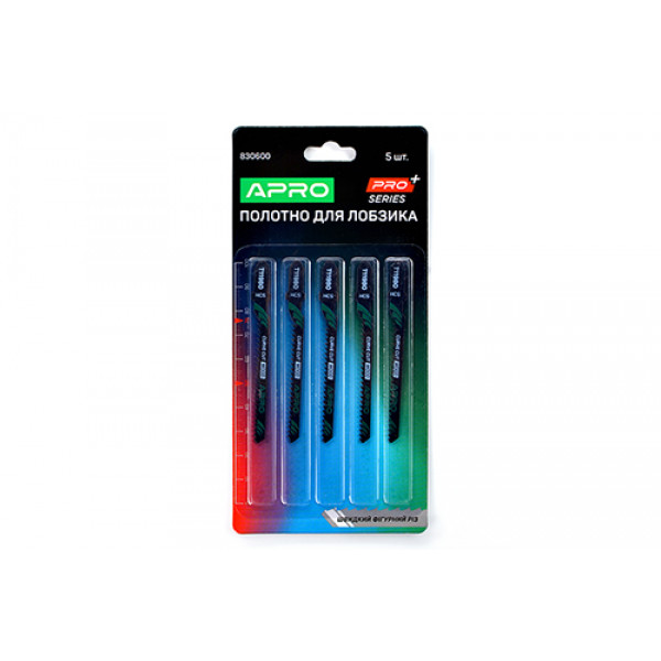 Полотно для лобзика (дерево) 76/50мм 2 мм 12TPI швидкий фігурний T119BO APRO