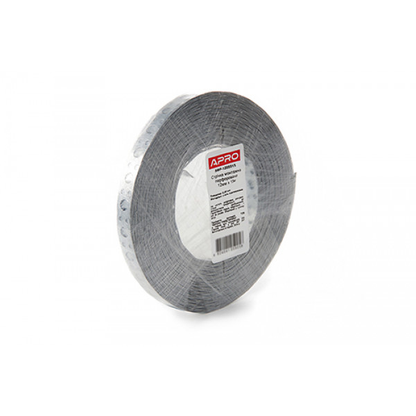 Стрічка монтажна перфорована 12х0.55мм 15м APRO
