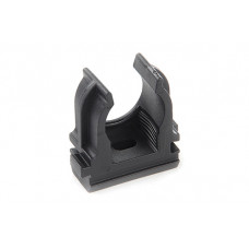 Кліпса для гофри під монтажний пістолет 20мм чорна (пач. 50шт.) APRO