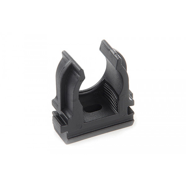 Кліпса для гофри під монтажний пістолет 20мм чорна (пач. 50шт.) APRO