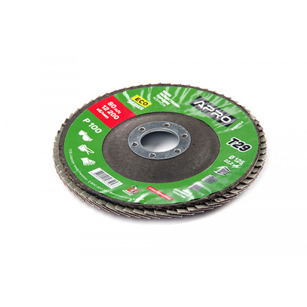 Коло пелюстково-торцеве Р100 конус 125мм (Т29) (КПТ) APRO