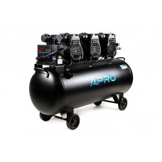 Компресор шестициліндровий безмасляний OFE-100 8Бар 3х1.5кВт 712л/хв 100л (2 крана) APRO