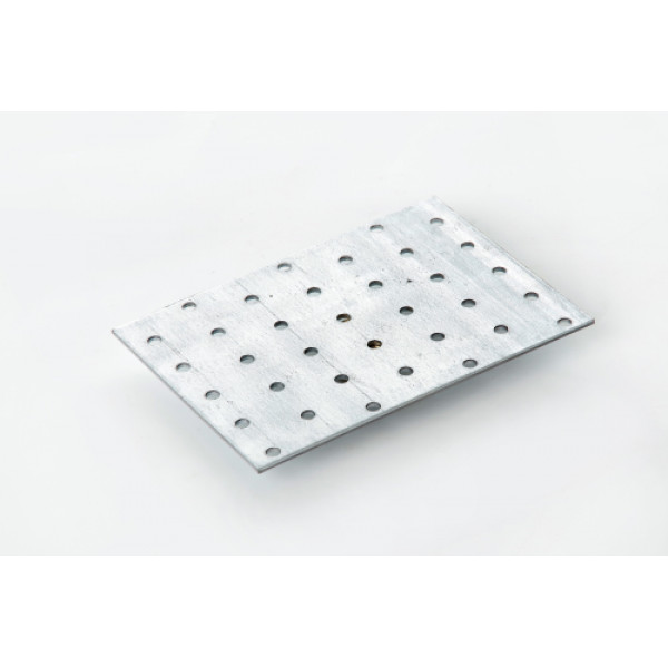 Пластина перфорована 100х200х2.0мм оц. (пачка, кратно 5шт) APRO. Ціна за 1шт. Кратно пачці