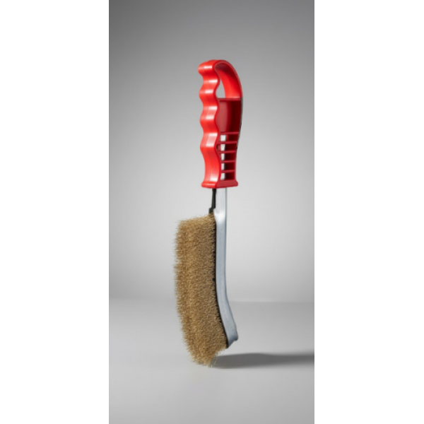 Щітка дротяна з пластмасовою ручкою APRO