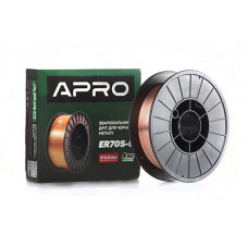Зварювальний дріт ER70S-6 0,8мм 4кг п.б. APRO