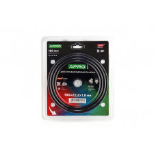 Диск алмазний по металу 180х1.8х22.2мм APRO PRO