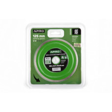 Диск відрізний по бетону 125х2х22.22мм (16-18%) Cуцільний APRO