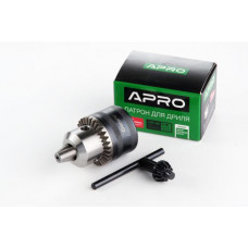 Патрон для дрилі з ключем 3/8-24, 1,5-10мм APRO