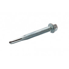 Саморіз із шестигранною головкою 5,5*50 DIN 7504K з посиленим свердлом по металу (пач 50шт) APRO