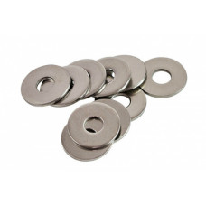 Шайба плоска збільшена 6мм DIN 9021 цинк білий (пач 100шт) APRO