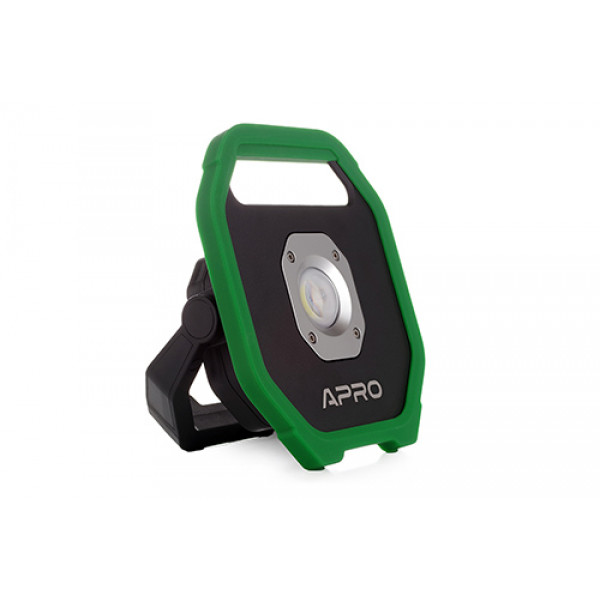 Акумуляторний світлодіодний прожектор 10Вт (Li-ion 3.7V 4400mAh) APRO