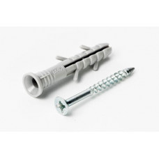 Дюбель-цвях швидкого монтажу 6*80 потай (пач 100шт) поліетиленовий APRO