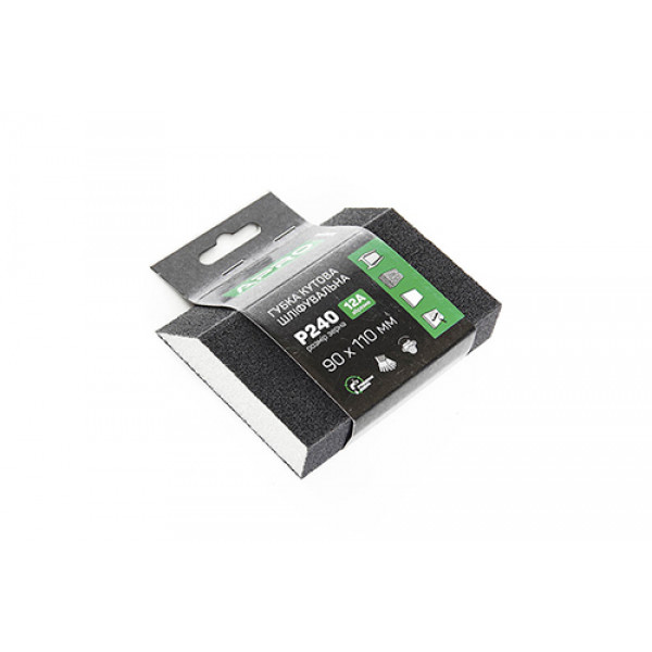 Губка шліфувальна APRO чотирьохстороння кутова P240