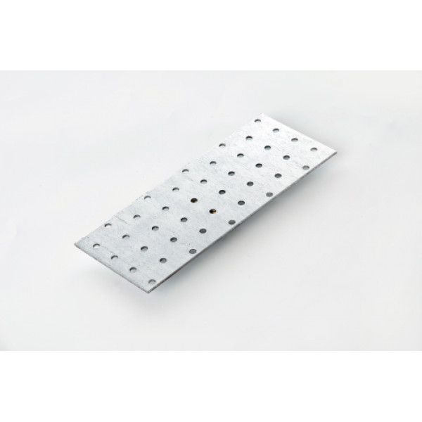 Пластина перфорована 80х140х2.0мм оц. (пачка, кратно 5шт) APRO. Ціна за 1шт. Кратно пачці