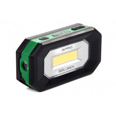Прожектор світлодіодний акумуляторний 5Вт 500Лм (Li-ion 2000 мАг) APRO