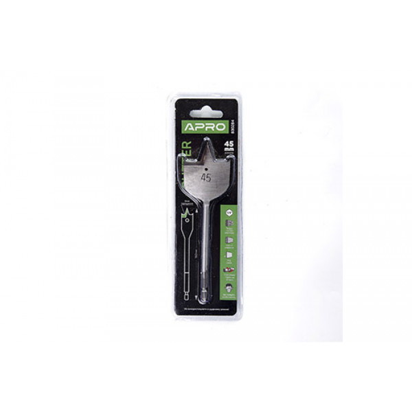 Свердло пір'яне ?45мм, довжина 150мм Cutter APRO