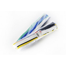 Термозбіжна трубка 20мм набір 6 кольорів (пак. 1м*20шт) APRO