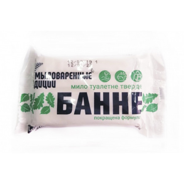 Мило туалетне тверде банне 100г Миловарні традиції