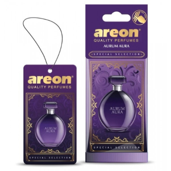 Ароматизатор Special Selection картонна підвіска Золота Аура (Aurum Aura) Areon