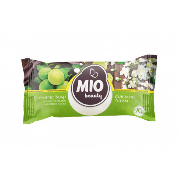 Мило туалетне косметичне Лайм Жасмин 90г ТМ Mio Beauty