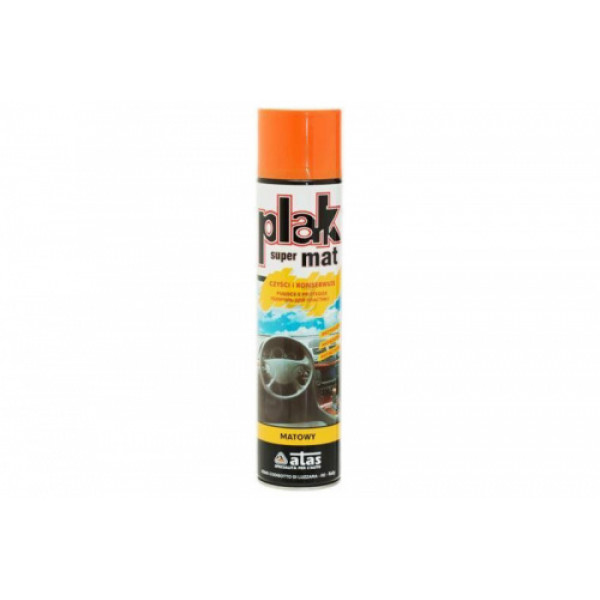 Поліроль для торпеди Plak SUPERMAT Arancio (апельсин) 600мл (аерозольний) матовий ATAS