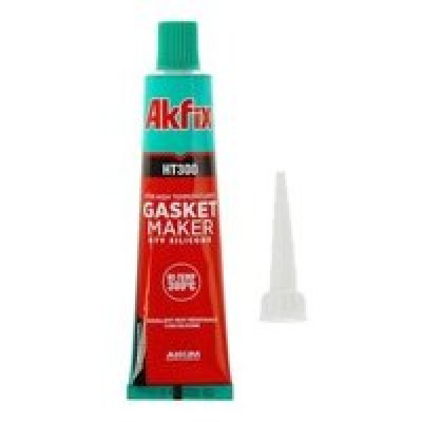 Силікон високотемпературний в тюбику HT300 50гр (червоний) Akfix