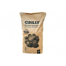 Вугілля деревне ресторанне 10кг Grilly