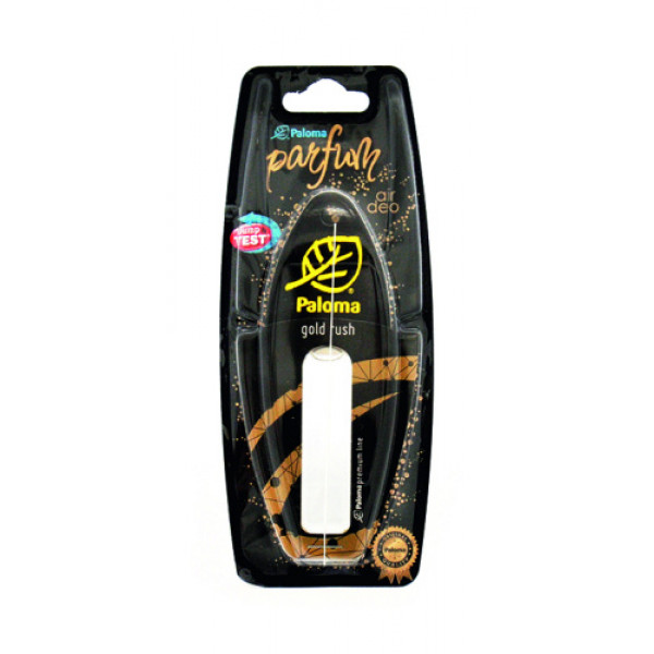 Ароматизатор Paloma Parfum Premium Line 5ml, GOLD RUSH (підвіска з рідиною)