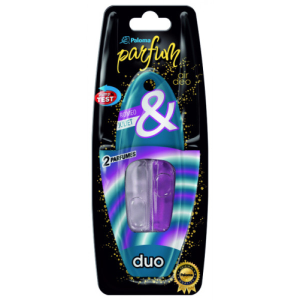 Ароматизатор Paloma DUO 5ml, ROMEO JULIET (подвеска с жидкостью)