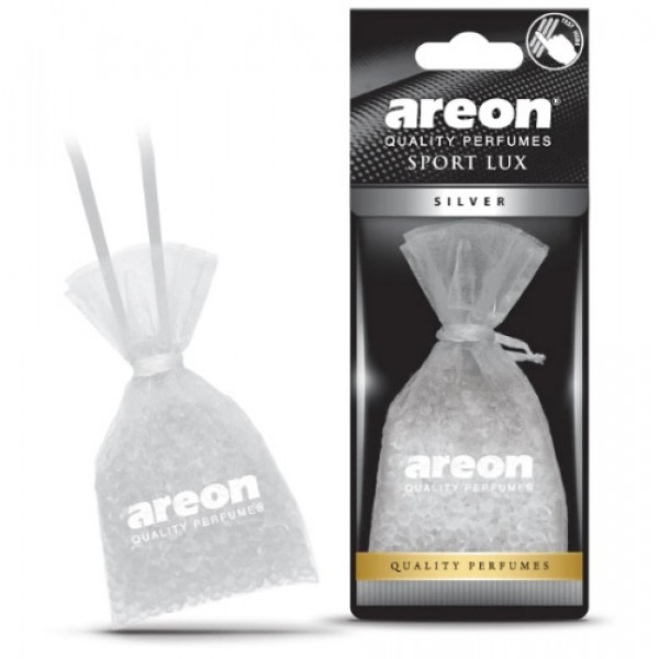 Ароматизатор Pearls Sport Lux мішечок Срібло (Silver) Areon