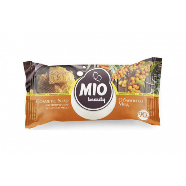 Мило туалетне тверде косметичне Mio Beauty Обліпиха Мед (90г)