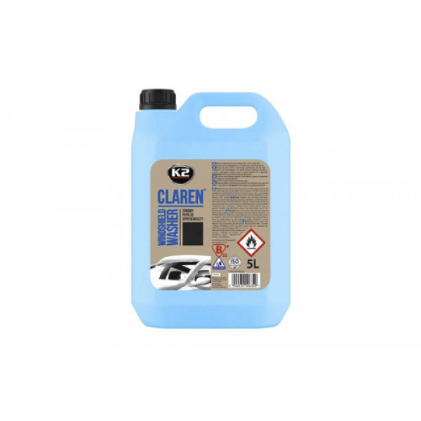 Омивач зимовий концентрат CLAREN WINDSHIELD WASHER CONCENTRATE -40°C 5л К2