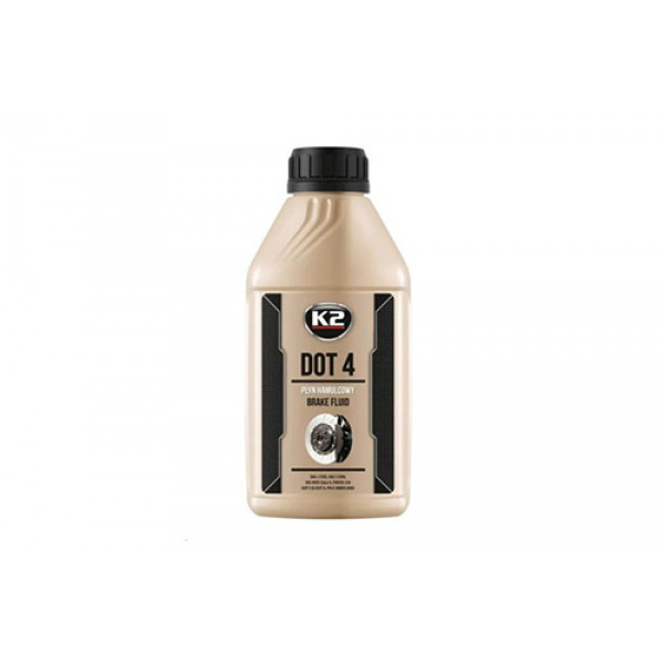 Гальмівна рідина TURBO DOT-4 Brake Fluid 500мл К2