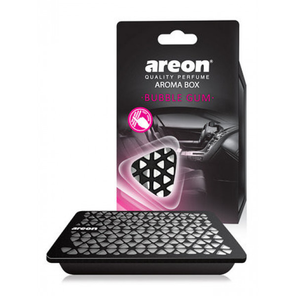 Ароматизатор AREON Aroma Box Бабл Гам банка (под сидение)