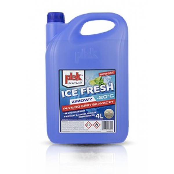 Рідина для склоочисника ICE FRESH 4л -20°C (омивач) PLAK ATAS