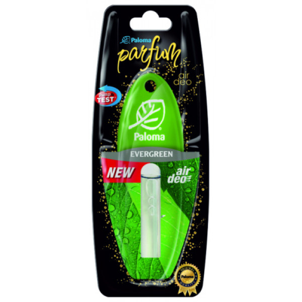 Ароматизатор Paloma Parfume 5ml, EVERGREEN (підвіска з рідиною)