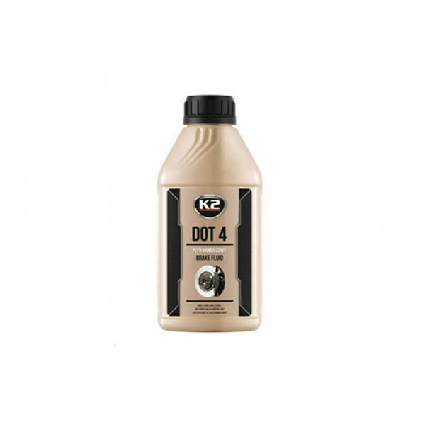 Гальмівна рідина TURBO DOT-4 Brake Fluid 250мл К2